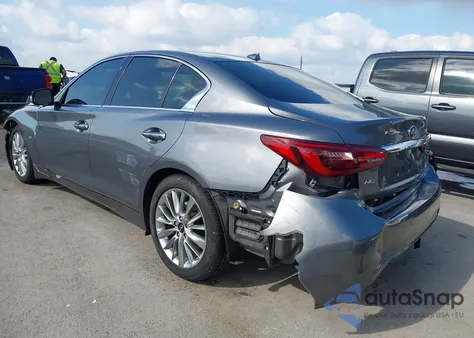 2020 Infiniti Q50 Luxe Awd from USA, damaged, VIN JN1EV7AR9LM252598